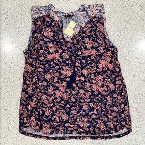 NWT Lucky Brand Sleeveless Top